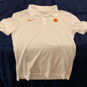 Clemson Nike Golf Polo. Size Small.
